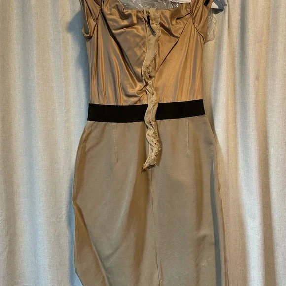 D&G Dolce & Gabbana 2000s off shoulder corset cocktail dress - Picture 4 of 4